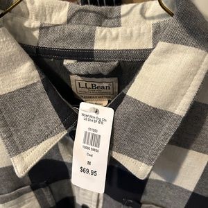 Men’s Land end Flannel Shirt